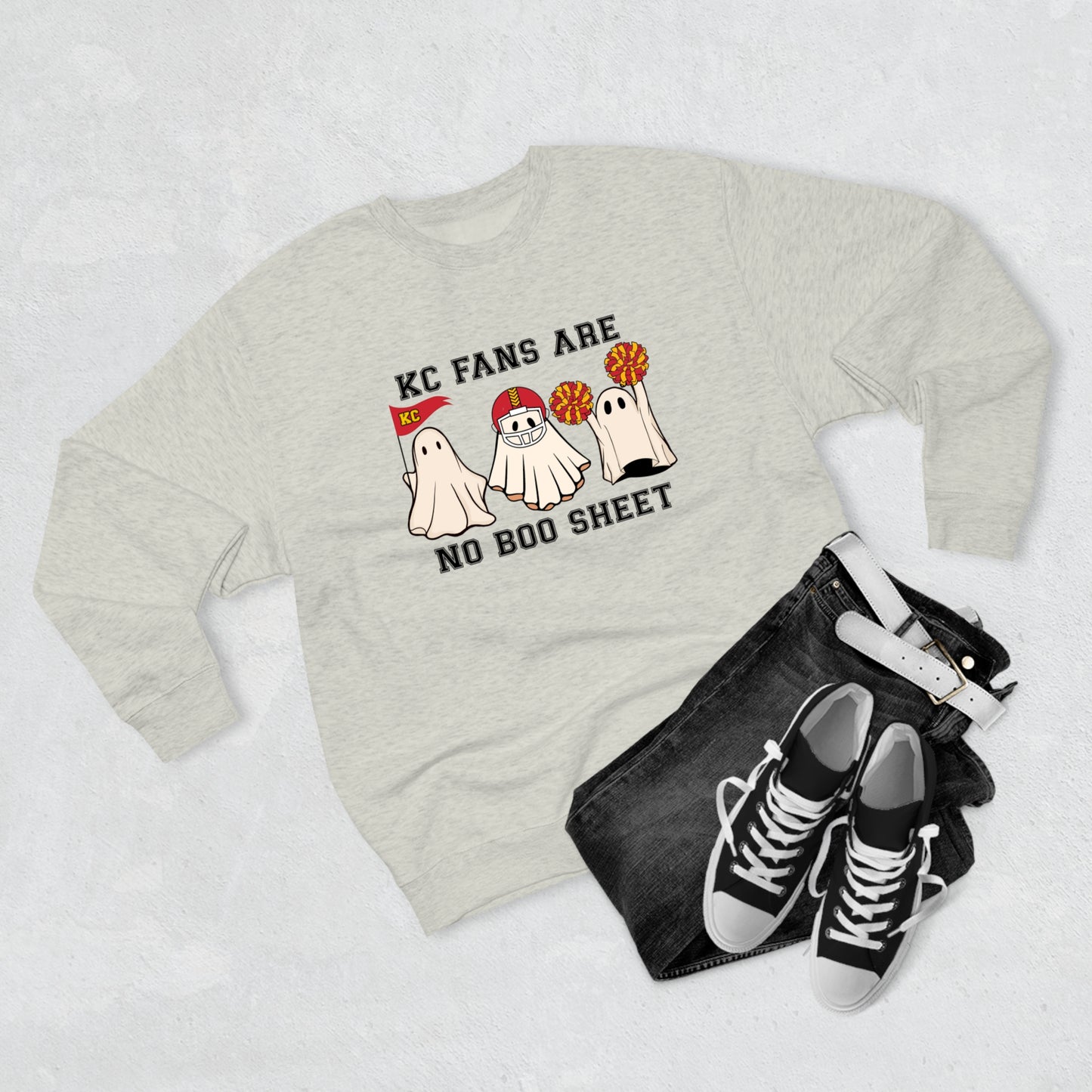 KC Fans Boo Sheet Crewneck