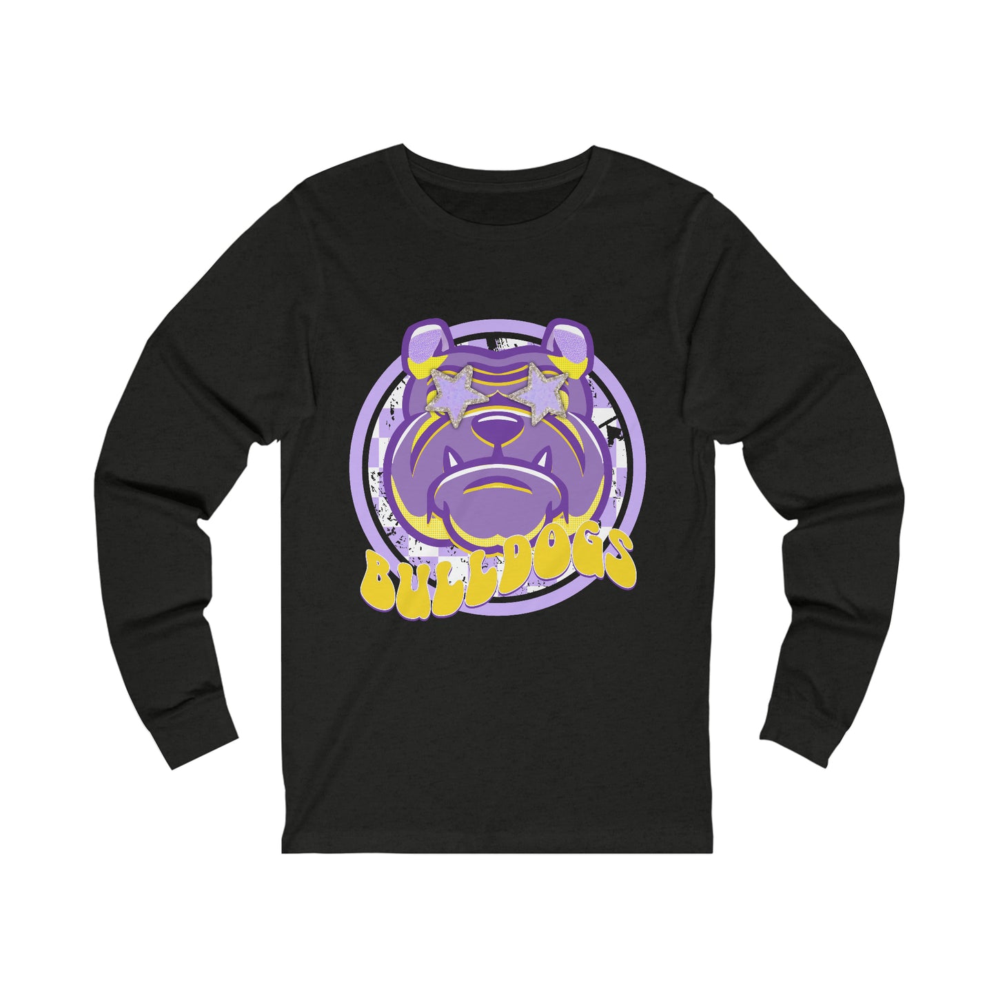Starry Eyed Bulldog Unisex Jersey Long Sleeve Tee
