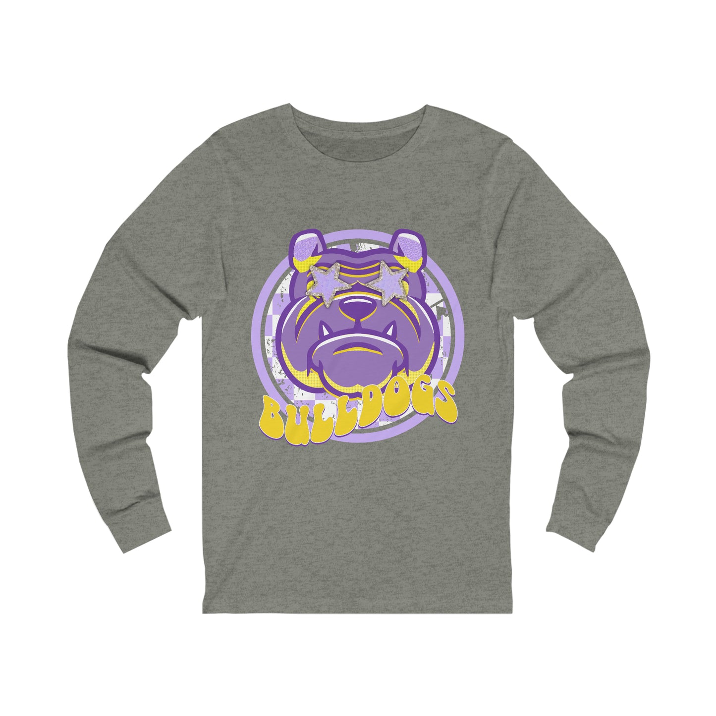 Starry Eyed Bulldog Unisex Jersey Long Sleeve Tee