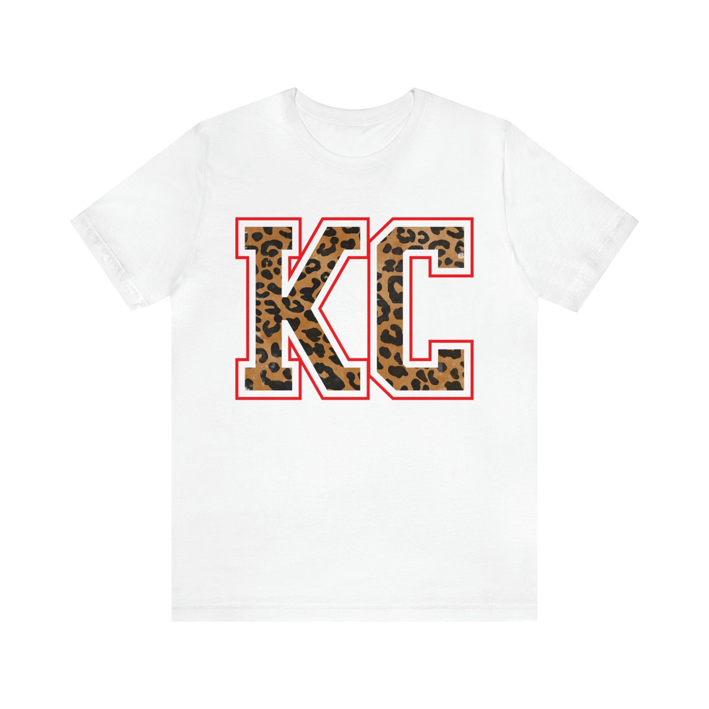 KC Leopard Short Sleeve Tshirt - Kristi Pierce Designs