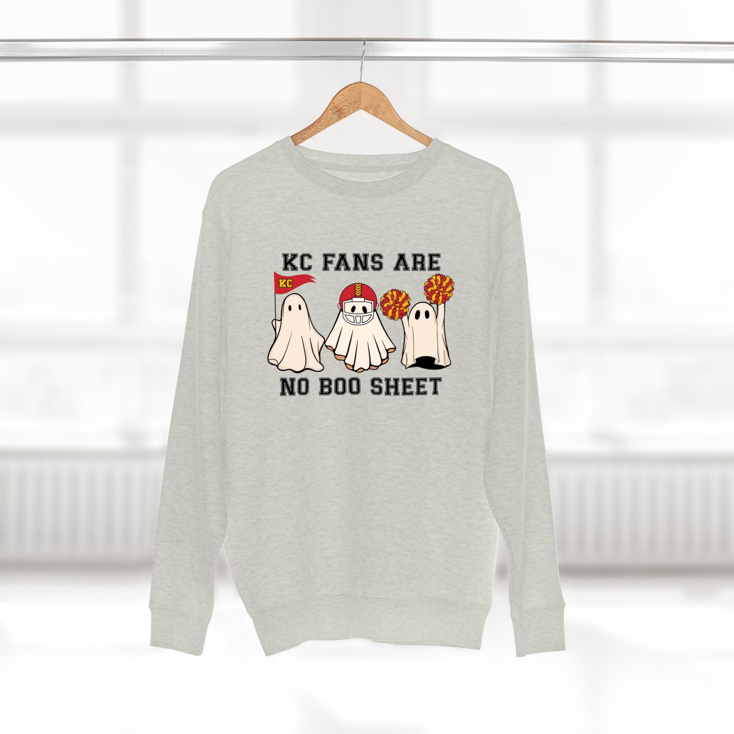 KC Fans Boo Sheet Crewneck
