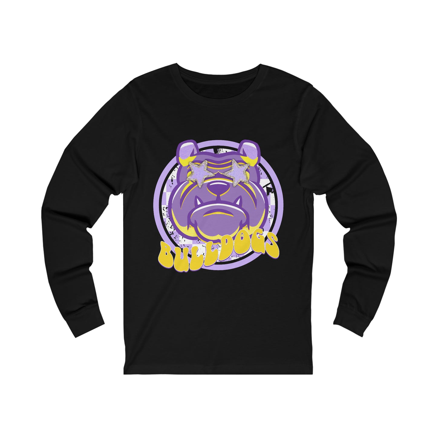 Starry Eyed Bulldog Unisex Jersey Long Sleeve Tee