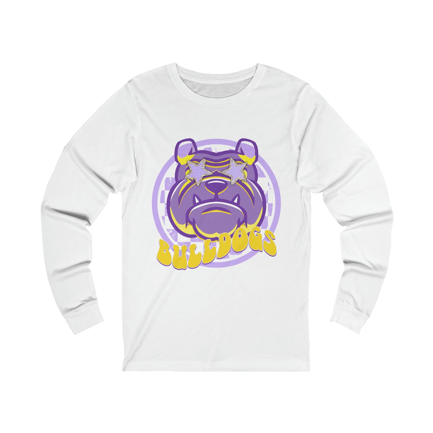 Starry Eyed Bulldog Unisex Jersey Long Sleeve Tee