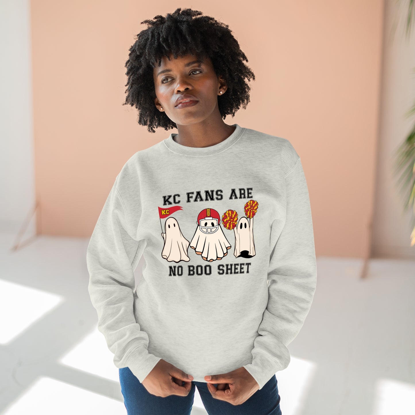 KC Fans Boo Sheet Crewneck