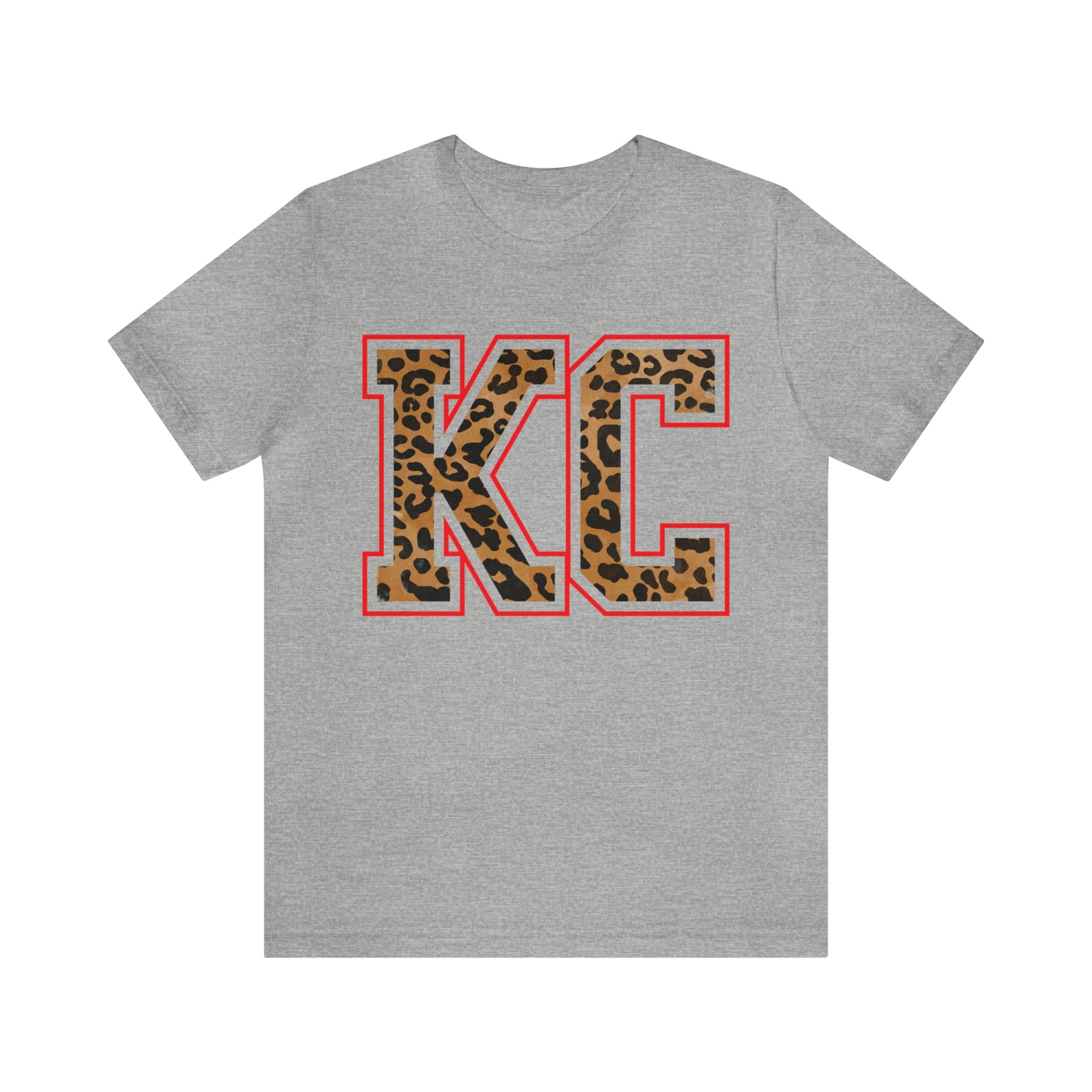 KC Leopard Short Sleeve Tshirt - Kristi Pierce Designs