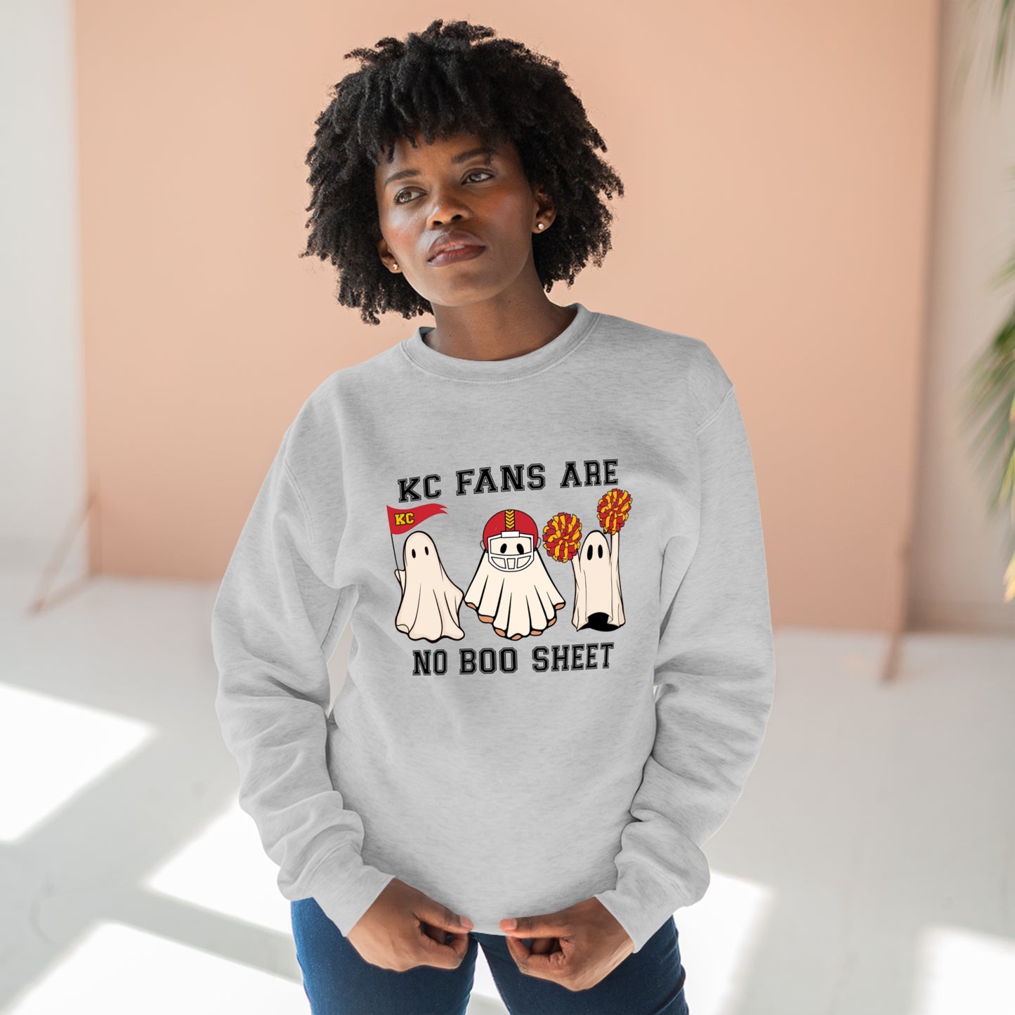 KC Fans Boo Sheet Crewneck