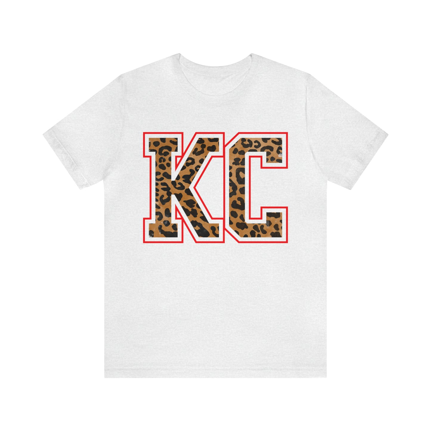 KC Leopard Short Sleeve Tshirt - Kristi Pierce Designs