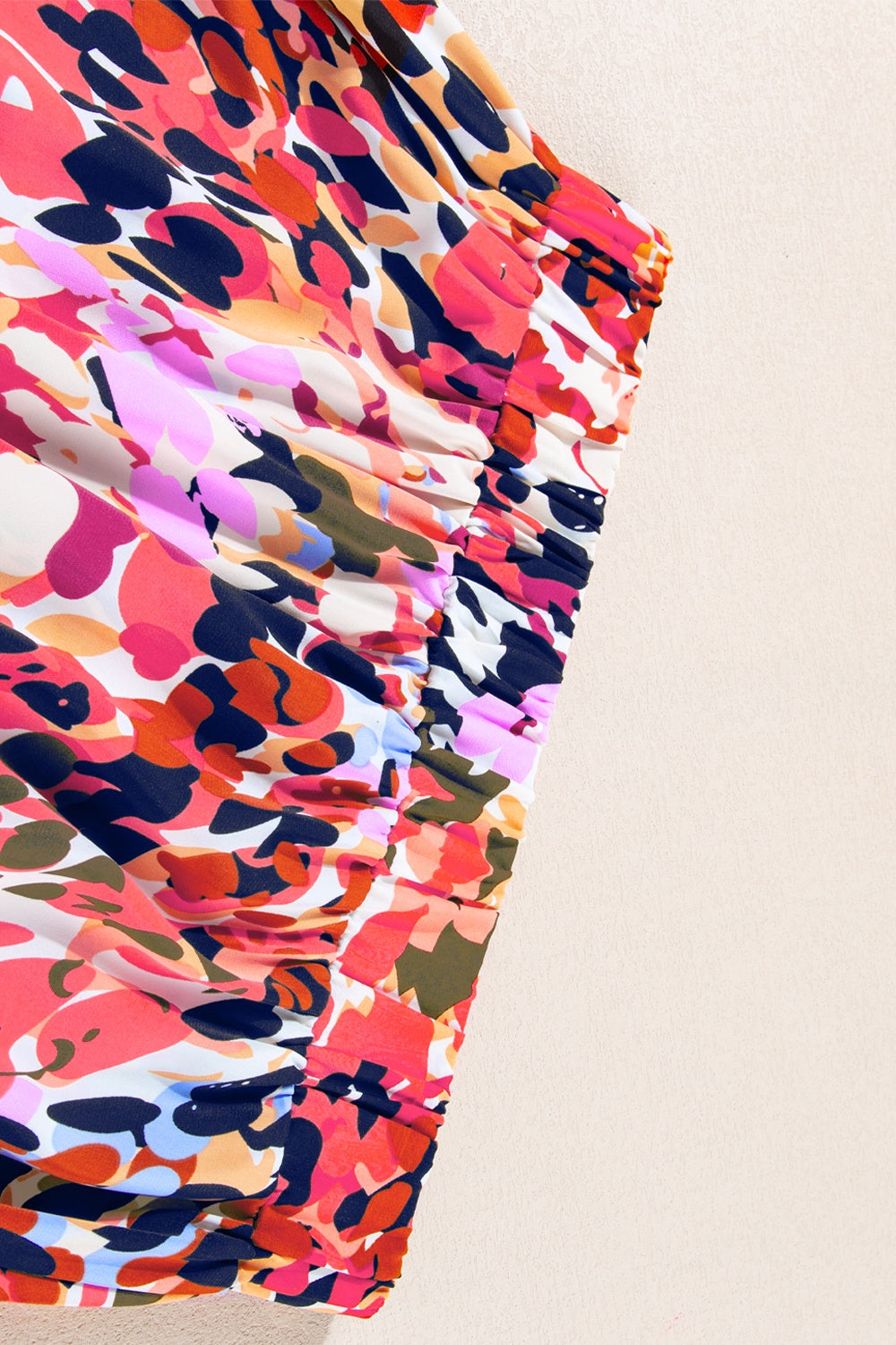 Printed Elastic Waist Skirt - Kristi Pierce Designs