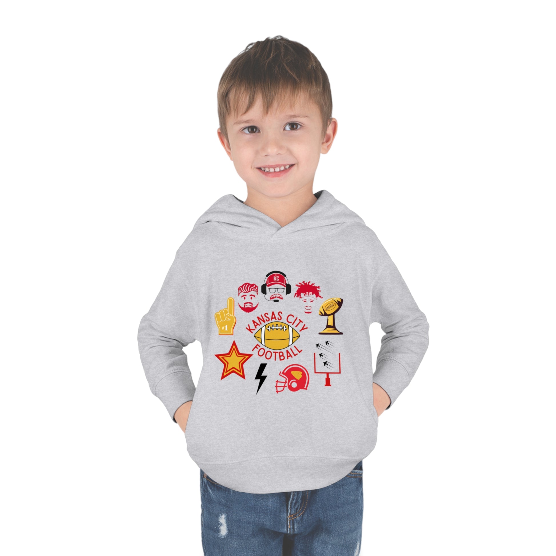 Toddler Pullover Fleece Hoodie - Kristi Pierce Designs