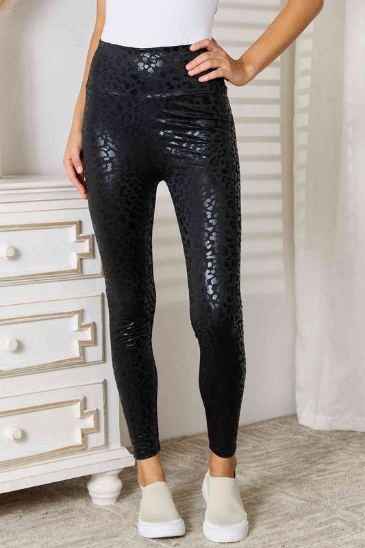 Double Take High Waist Leggings - Kristi Pierce Designs